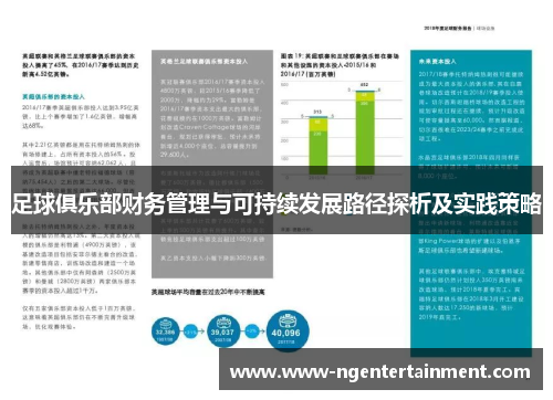 足球俱乐部财务管理与可持续发展路径探析及实践策略