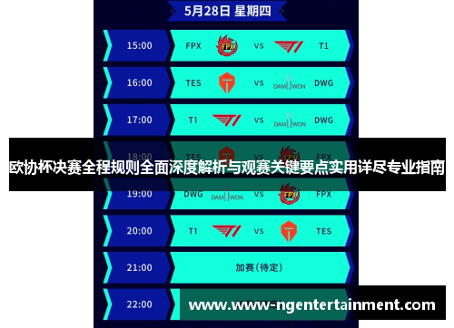 欧协杯决赛全程规则全面深度解析与观赛关键要点实用详尽专业指南 欧协杯决赛全程规则全面深度解析与观赛关键要点实用详尽专业指南